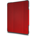 STM Dux Plus Duo Rugged Red Case for iPad Air 3, Pro 10.5", iPad 7/ 8th Gen & 10.2"